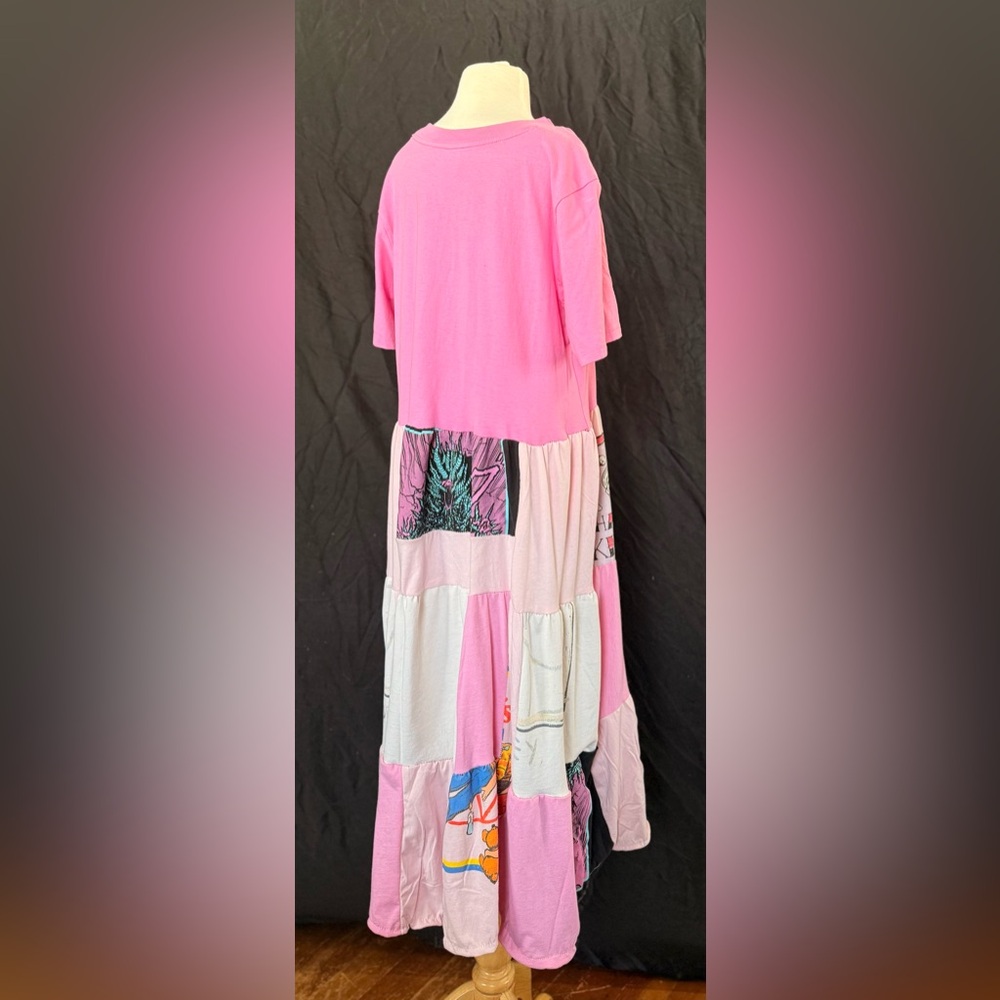 Upcycle Patchwork Dress - Picture 3 of 6